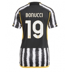 Juventus Leonardo Bonucci #19 Home Stadium Replica Jersey Women 2023-24 Short Sleeves