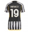 Juventus Leonardo Bonucci #19 Home Stadium Replica Jersey Women 2023-24 Short Sleeves