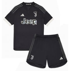 Juventus Third Stadium Replica Jersey Kids 2023-24 Short Sleeves (+ pants)