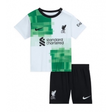 Liverpool Away Stadium Replica Jersey Kids 2023-24 Short Sleeves (+ pants)