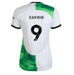 Liverpool Darwin Nunez #9 Away Stadium Replica Jersey Women 2023-24 Short Sleeves