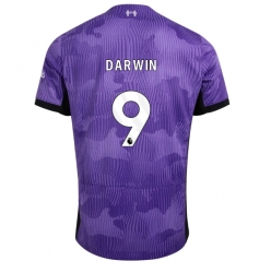 Liverpool Darwin Nunez #9 Third Stadium Replica Jersey 2023-24 Short Sleeves