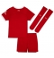 Liverpool Home Stadium Replica Jersey Kids 2023-24 Short Sleeves (+ pants)