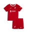 Liverpool Home Stadium Replica Jersey Kids 2023-24 Short Sleeves (+ pants)