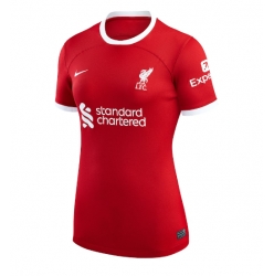 Liverpool Home Stadium Replica Jersey Women 2023-24 Short Sleeves