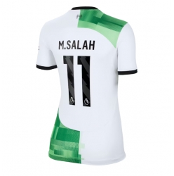 Liverpool Mohamed Salah #11 Away Stadium Replica Jersey Women 2023-24 Short Sleeves