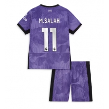 Liverpool Mohamed Salah #11 Third Stadium Replica Jersey Kids 2023-24 Short Sleeves (+ pants)