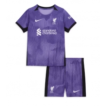 Liverpool Third Stadium Replica Jersey Kids 2023-24 Short Sleeves (+ pants)