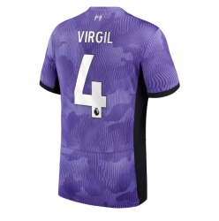 Liverpool Virgil van Dijk #4 Third Stadium Replica Jersey 2023-24 Short Sleeves