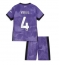 Liverpool Virgil van Dijk #4 Third Stadium Replica Jersey Kids 2023-24 Short Sleeves (+ pants)