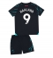 Manchester City Erling Haaland #9 Third Stadium Replica Jersey Kids 2023-24 Short Sleeves (+ pants)