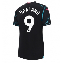 Manchester City Erling Haaland #9 Third Stadium Replica Jersey Women 2023-24 Short Sleeves