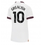 Manchester City Jack Grealish #10 Away Stadium Replica Jersey Women 2023-24 Short Sleeves