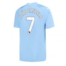 Manchester City Joao Cancelo #7 Home Stadium Replica Jersey 2023-24 Short Sleeves