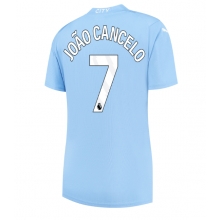 Manchester City Joao Cancelo #7 Home Stadium Replica Jersey Women 2023-24 Short Sleeves