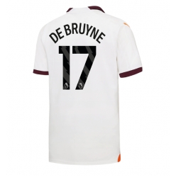 Manchester City Kevin De Bruyne #17 Away Stadium Replica Jersey 2023-24 Short Sleeves