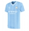 Manchester City Kevin De Bruyne #17 Home Stadium Replica Jersey 2023-24 Short Sleeves