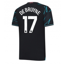 Manchester City Kevin De Bruyne #17 Third Stadium Replica Jersey 2023-24 Short Sleeves