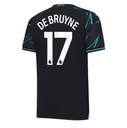 Manchester City Kevin De Bruyne #17 Third Stadium Replica Jersey 2023-24 Short Sleeves