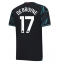 Manchester City Kevin De Bruyne #17 Third Stadium Replica Jersey 2023-24 Short Sleeves