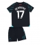 Manchester City Kevin De Bruyne #17 Third Stadium Replica Jersey Kids 2023-24 Short Sleeves (+ pants)