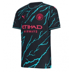 Manchester City Third Stadium Replica Jersey 2023-24 Short Sleeves