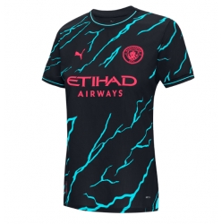 Manchester City Third Stadium Replica Jersey Women 2023-24 Short Sleeves