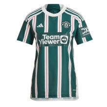 Manchester United Away Stadium Replica Jersey Women 2023-24 Short Sleeves