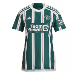 Manchester United Away Stadium Replica Jersey Women 2023-24 Short Sleeves