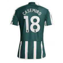 Manchester United Casemiro #18 Away Stadium Replica Jersey 2023-24 Short Sleeves