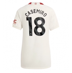 Manchester United Casemiro #18 Third Stadium Replica Jersey Women 2023-24 Short Sleeves