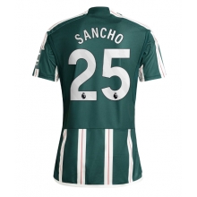 Manchester United Jadon Sancho #25 Away Stadium Replica Jersey 2023-24 Short Sleeves