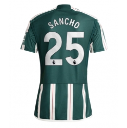 Manchester United Jadon Sancho #25 Away Stadium Replica Jersey 2023-24 Short Sleeves