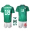 Mexico Andres Guardado #18 Home Stadium Replica Jersey Kids World Cup 2022 Short Sleeves (+ pants)