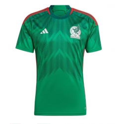 Mexico Home Stadium Replica Jersey World Cup 2022 Short Sleeves