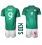 Mexico Raul Jimenez #9 Home Stadium Replica Jersey Kids World Cup 2022 Short Sleeves (+ pants)