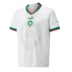 Morocco Away Stadium Replica Jersey World Cup 2022 Short Sleeves