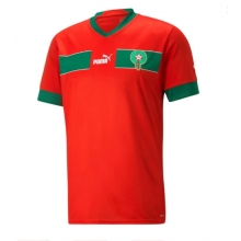 Morocco Home Stadium Replica Jersey World Cup 2022 Short Sleeves