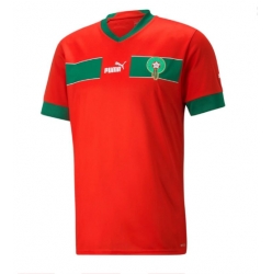 Morocco Home Stadium Replica Jersey World Cup 2022 Short Sleeves