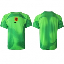 Netherlands Goalkeeper Home Stadium Replica Jersey World Cup 2022 Short Sleeves