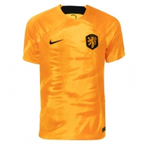 Netherlands Home Stadium Replica Jersey World Cup 2022 Short Sleeves