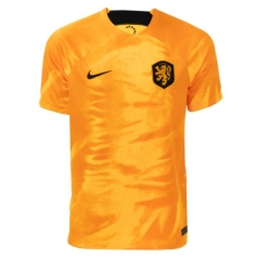 Netherlands Home Stadium Replica Jersey World Cup 2022 Short Sleeves