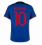 Netherlands Memphis Depay #10 Away Stadium Replica Jersey World Cup 2022 Short Sleeves