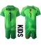 Netherlands Remko Pasveer #1 Goalkeeper Home Stadium Replica Jersey Kids World Cup 2022 Short Sleeves (+ pants)