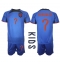 Netherlands Steven Bergwijn #7 Away Stadium Replica Jersey Kids World Cup 2022 Short Sleeves (+ pants)