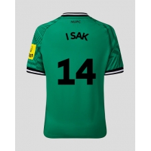 Newcastle United Alexander Isak #14 Away Stadium Replica Jersey 2023-24 Short Sleeves