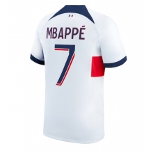 Paris Saint-Germain Kylian Mbappe #7 Away Stadium Replica Jersey 2023-24 Short Sleeves