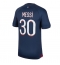 Paris Saint-Germain Lionel Messi #30 Home Stadium Replica Jersey 2023-24 Short Sleeves