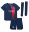 Paris Saint-Germain Lionel Messi #30 Home Stadium Replica Jersey Kids 2023-24 Short Sleeves (+ pants)