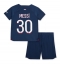 Paris Saint-Germain Lionel Messi #30 Home Stadium Replica Jersey Kids 2023-24 Short Sleeves (+ pants)